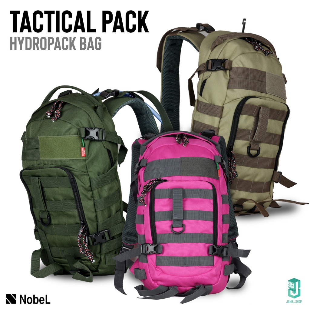Tas Hydropack Tactical Army|NobeL Outdoor|Tas Sepeda|Tas Tentara 9L