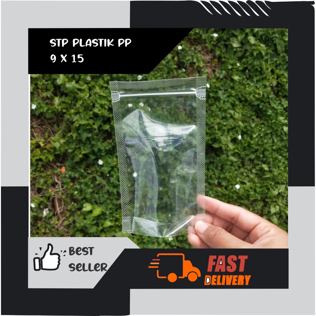 (50pcs) BLUKING STP Standing Pouch Klip  9 x 15 cm Double Seal|Plastik Standing Pouch|Standing Pouch