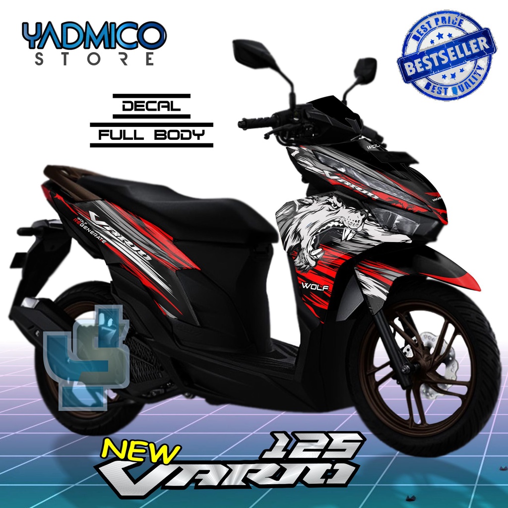 Decal Vario 125 New Full Body - Stiker Motor Vario 125 New 2023 Full Body - Decal Hologram Vario 125