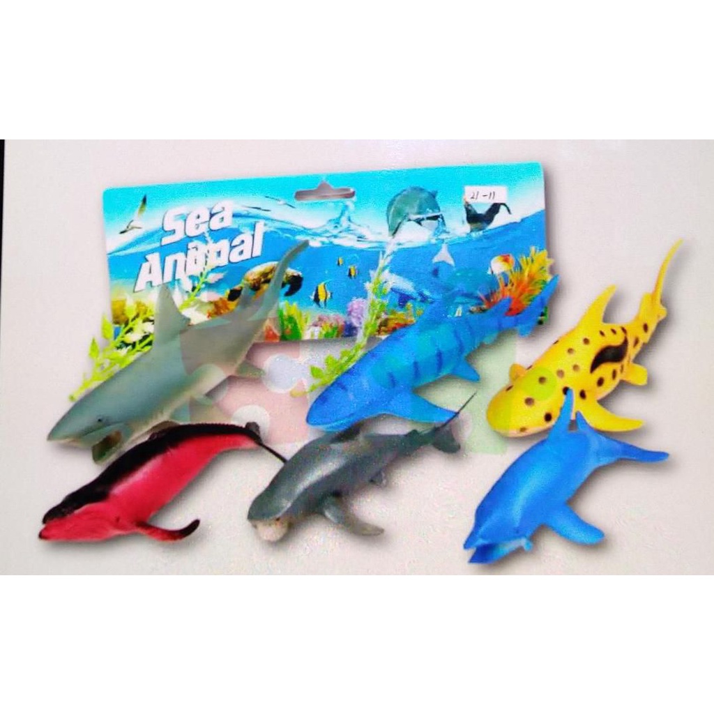 OCEAN MYSTERIOUS UNDERWATER WORLD - MAINAN KARET VERSI BINATANG LAUT