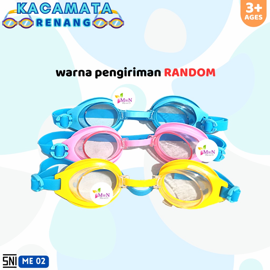 MWN Kacamata Renang Anak Swim Goggles ME02