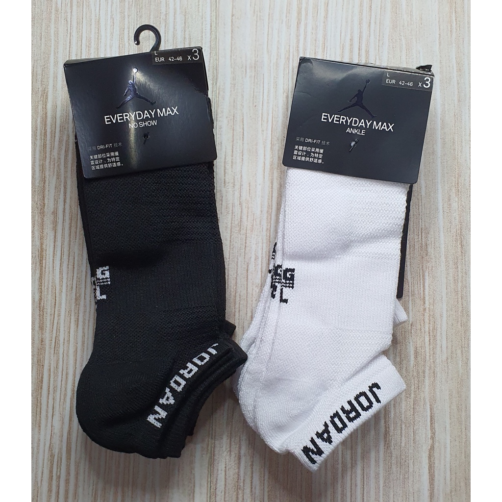 AJ socks air jordan low cut kaos kaki pria