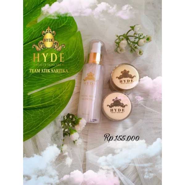 HYDE BEAUTY SKINCARE PAKET ISI 3 ORIGINAL