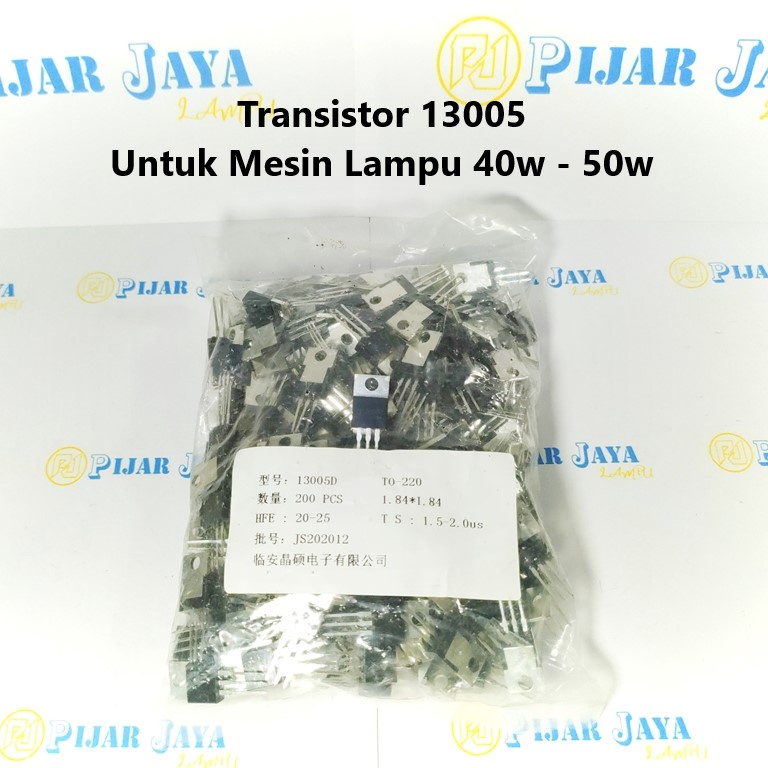 Transistor 13005  TR 005 Untuk PCB Lampu LHE 45 watt