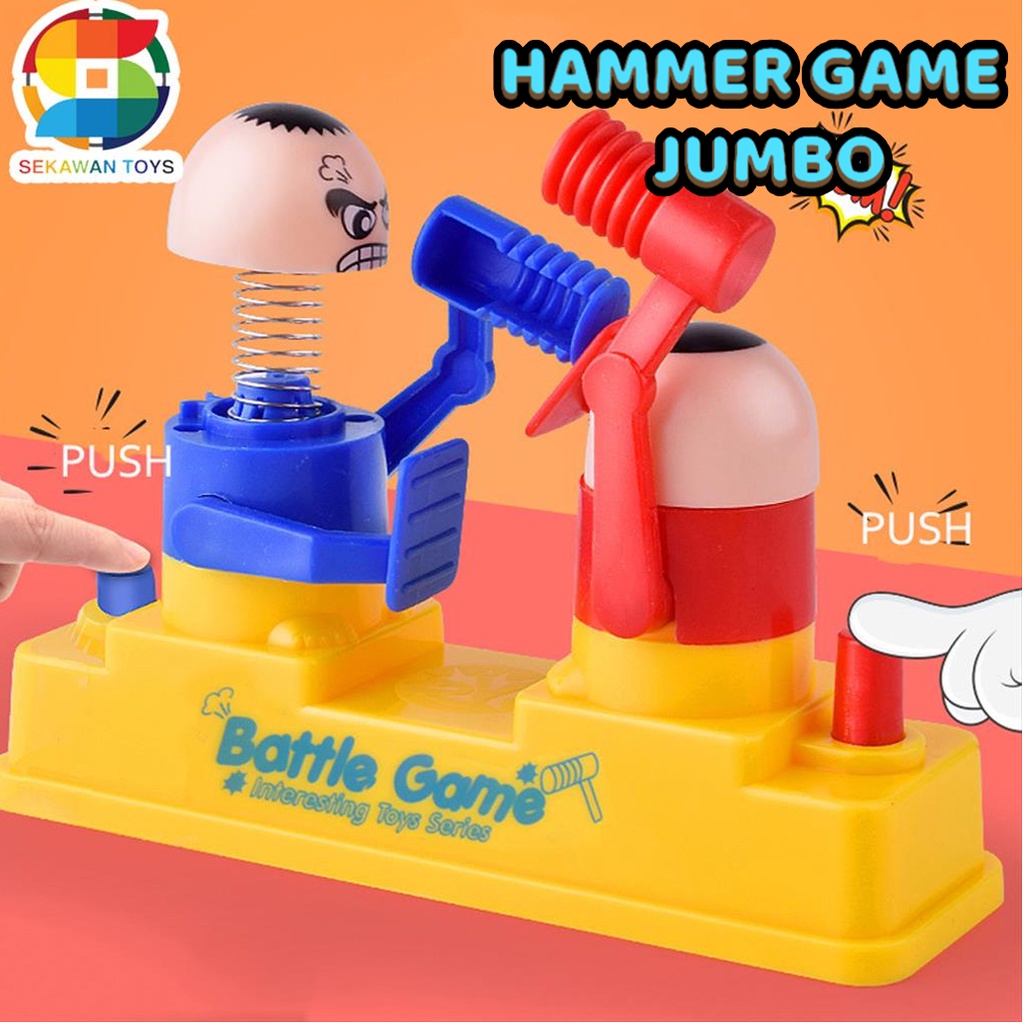 Mainan Anak Battle Game Mainan Edukasi Hammer Game/ Permainan Pukul SH291