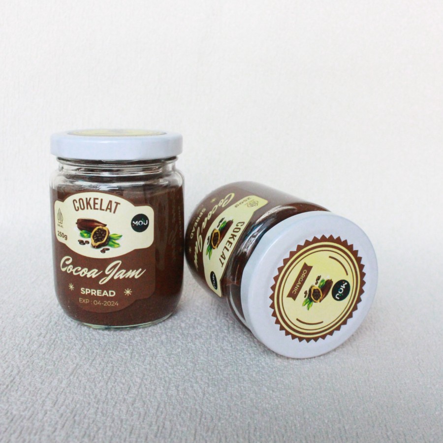 

250gr Selai Coklat Cocoa Chocolate Jam Spread Selai Roti Cokelat | MOU Good Food