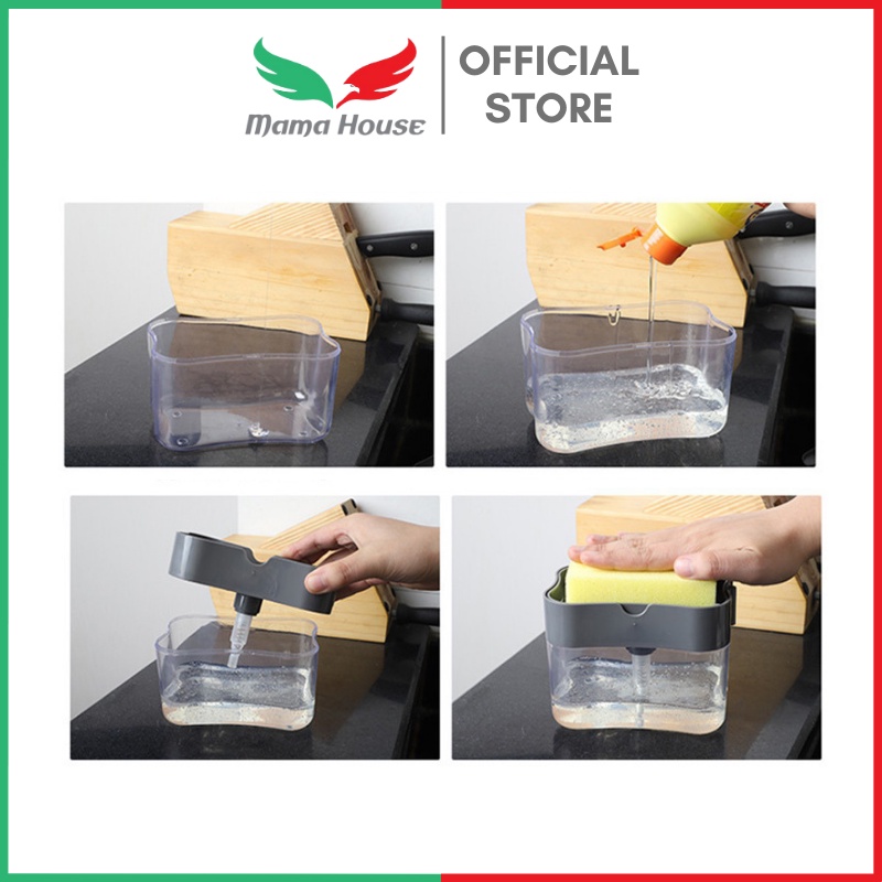 [MH] Tempat Sabun Cuci Piring System Pompa