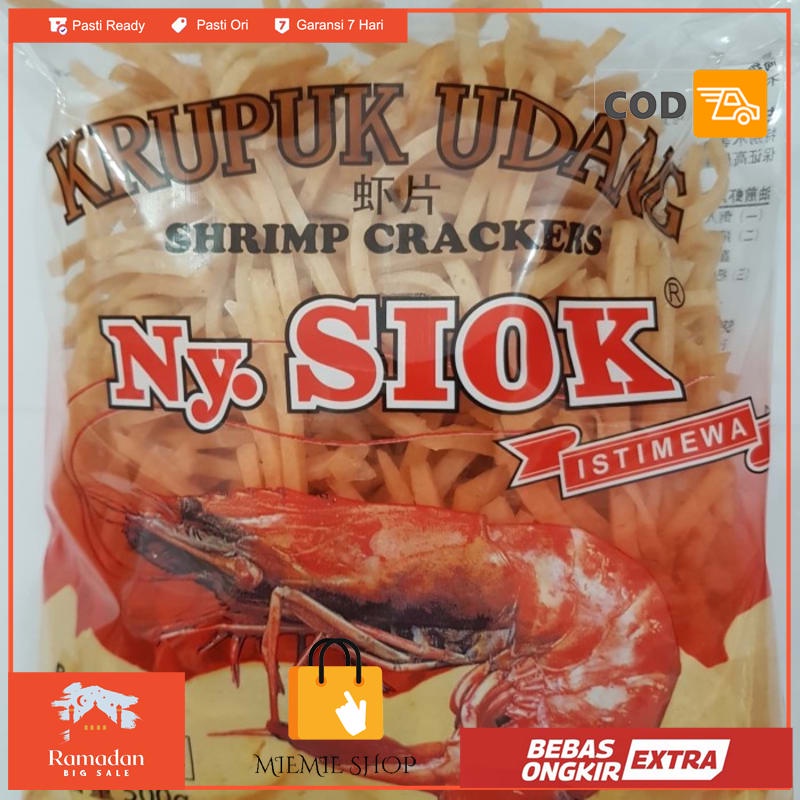 

Kerupuk Udang Ny. Siok Stik Istimewa 500Gr