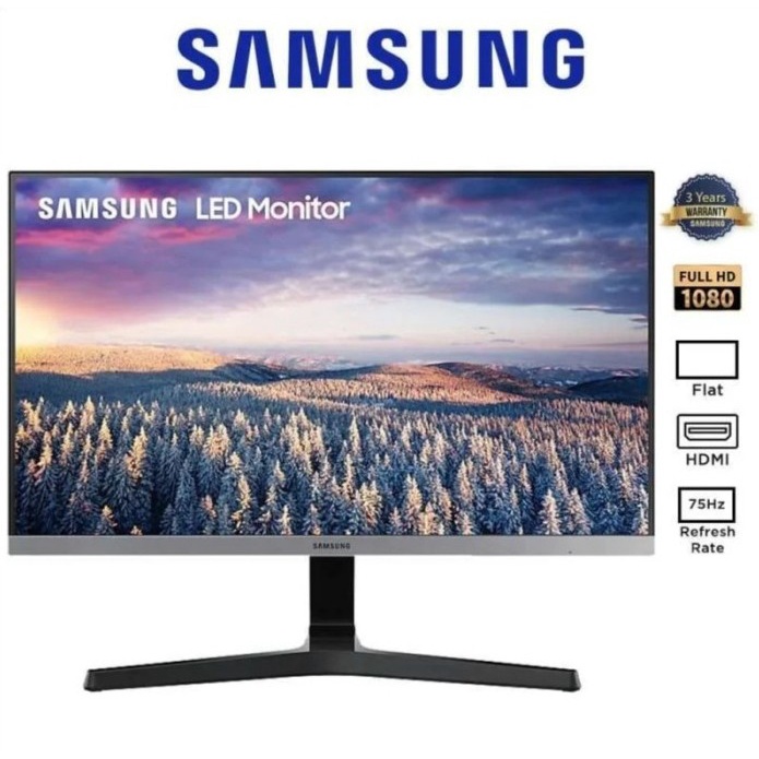 Samsung Monitor 24R350 IPS 75hz Freesync Full HD - LS24R350 FHEXXD S24R350