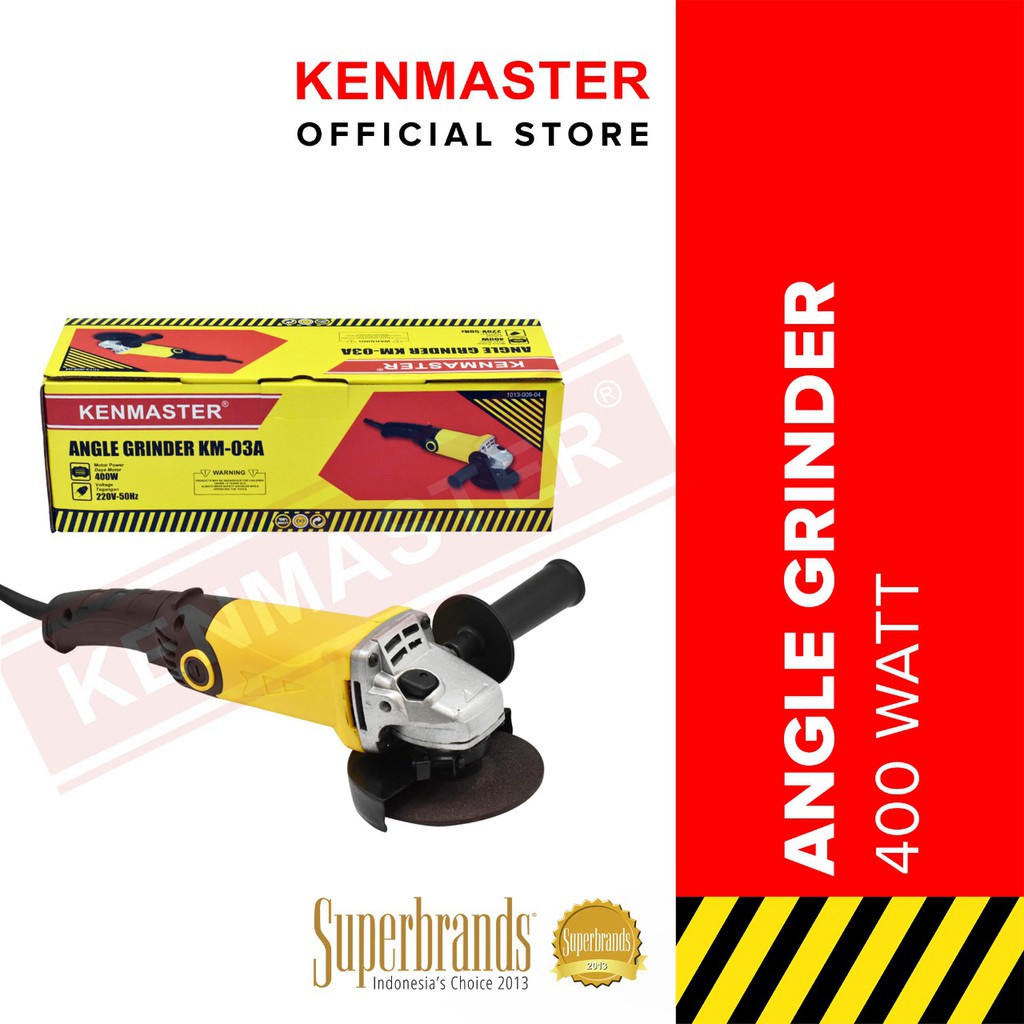 Kenmaster , Mesin Gerinda , Gerinder, Angle Hand grinder KM 03A