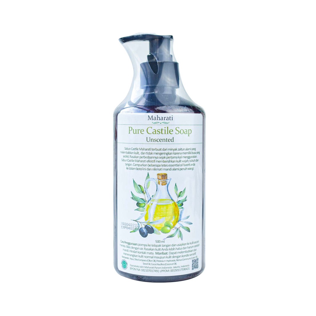 Maharati Pure Castile Soap Unscented