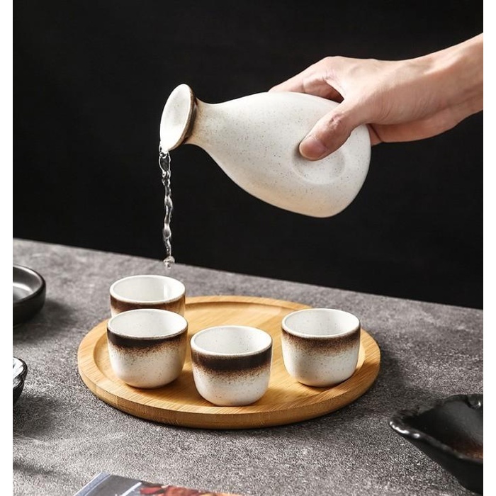 Mori Tea Cup Set / Gelas Cangkir Teh Kopi Keramik Jepang Rustic Unik