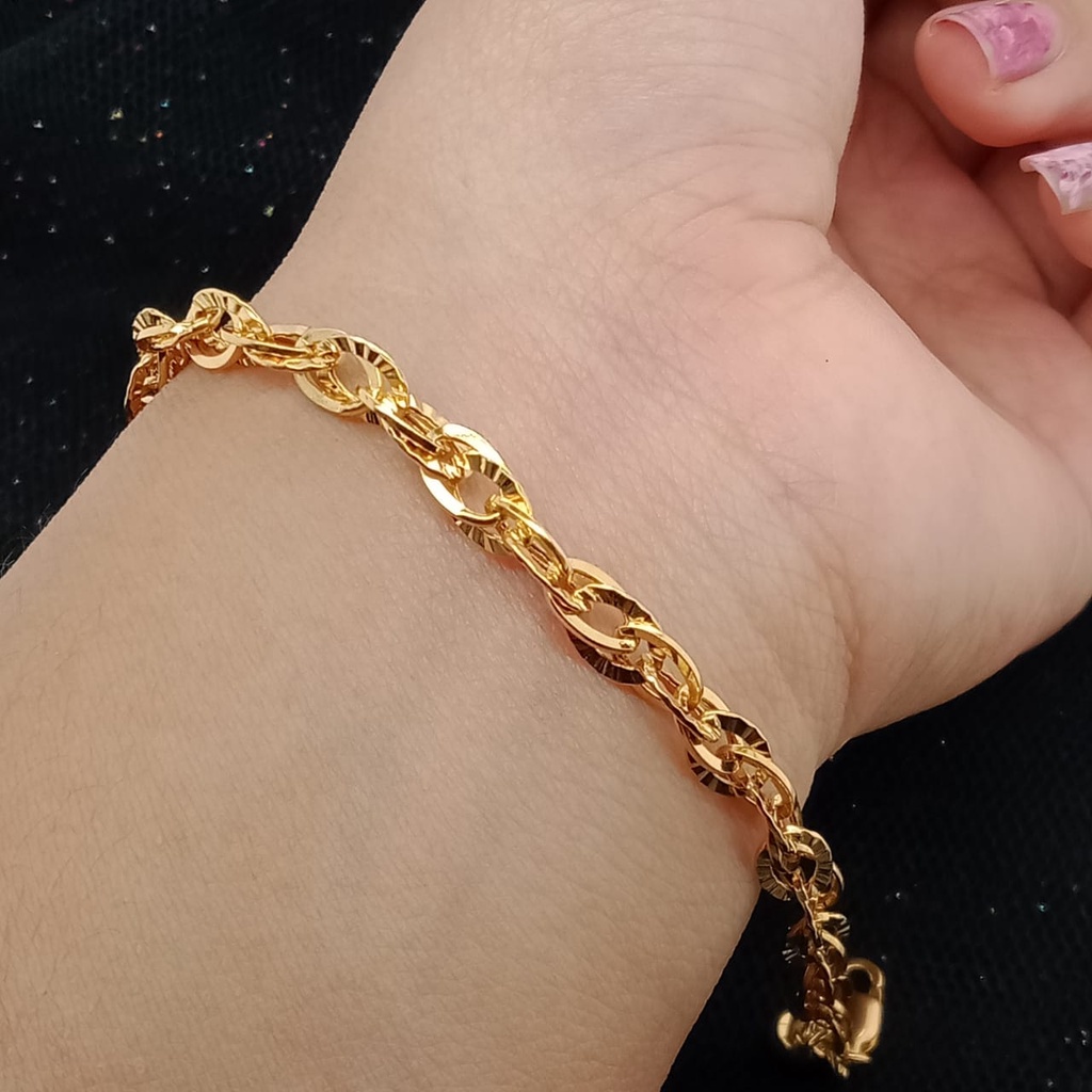 Gelang Emas 17K - 4 Gr Kadar 750 - 4525