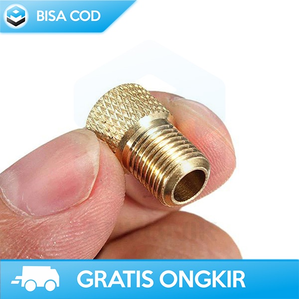 PENTIL BAN SEPEDA 10 PCS KONEKTOR POMPA MUDAH DIGUNAKAN GOOD QUALITY