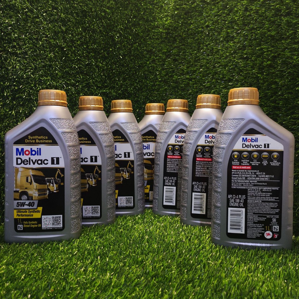 Mobil Delvac 1 SAE 5W40 API CI-4 Plus 7 Liter
