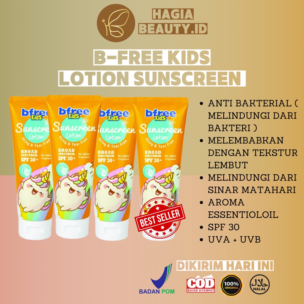 BISA COD - BFree Kids Lotion Daily Mild &amp; Gentle Lotion 100 ML