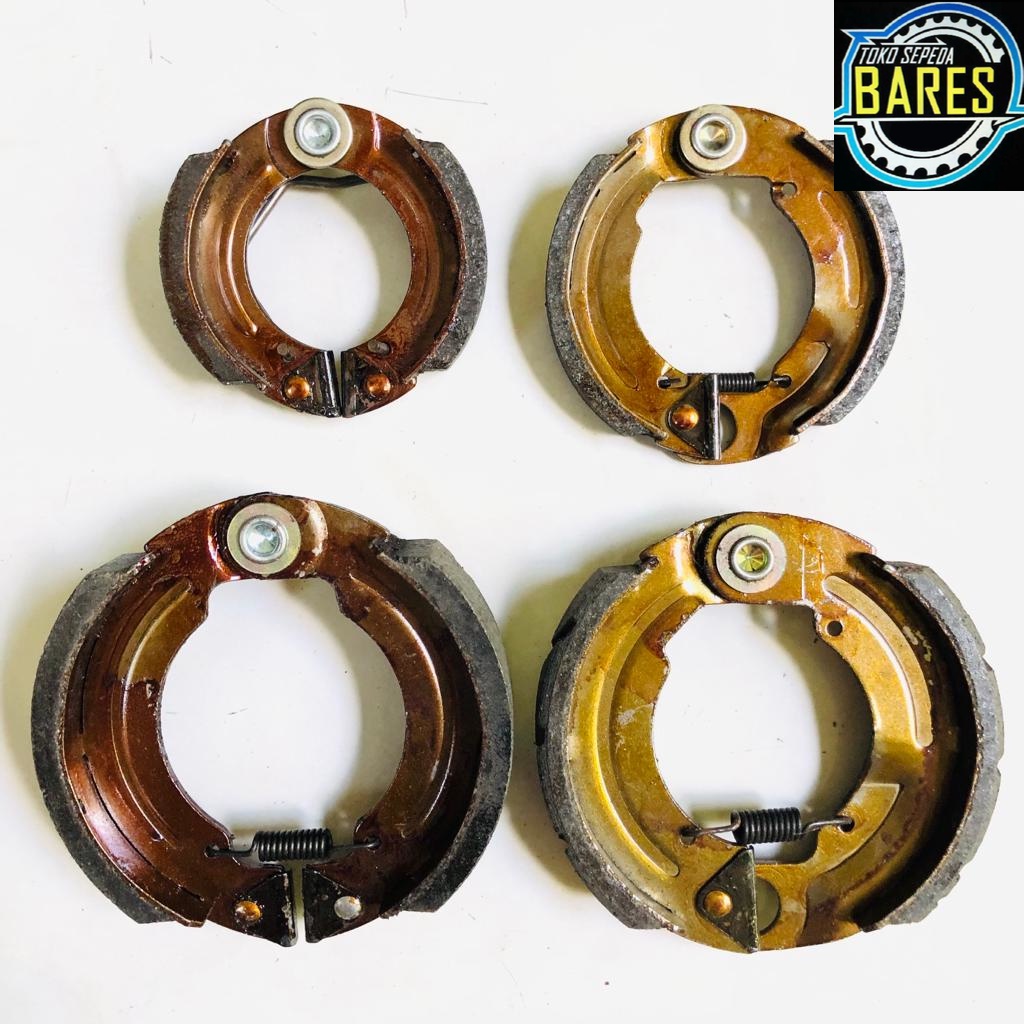 Kampas Rem Tromol Depan / Belakang Sepeda Listrik SunRace Richey / Brake Shoe Drum