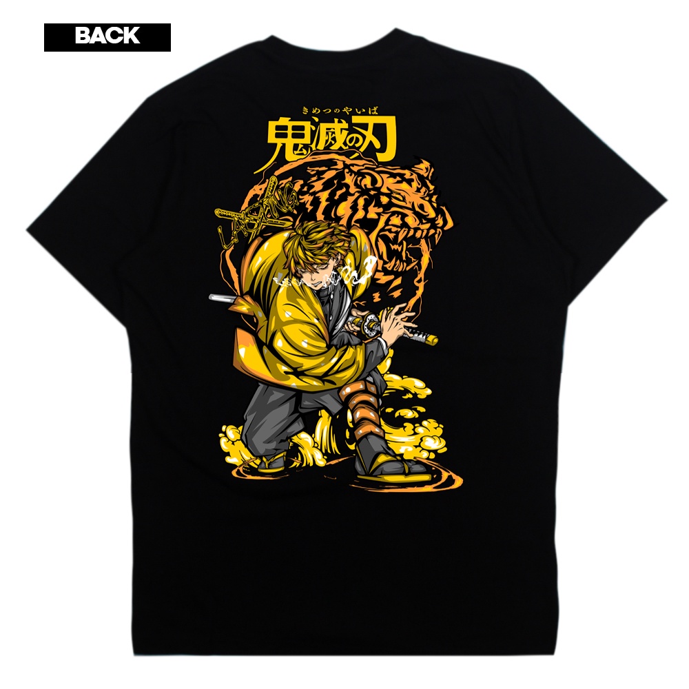 Lasting Tshirt Zenitsu Kaos Distro / Baju Lasting Cloth