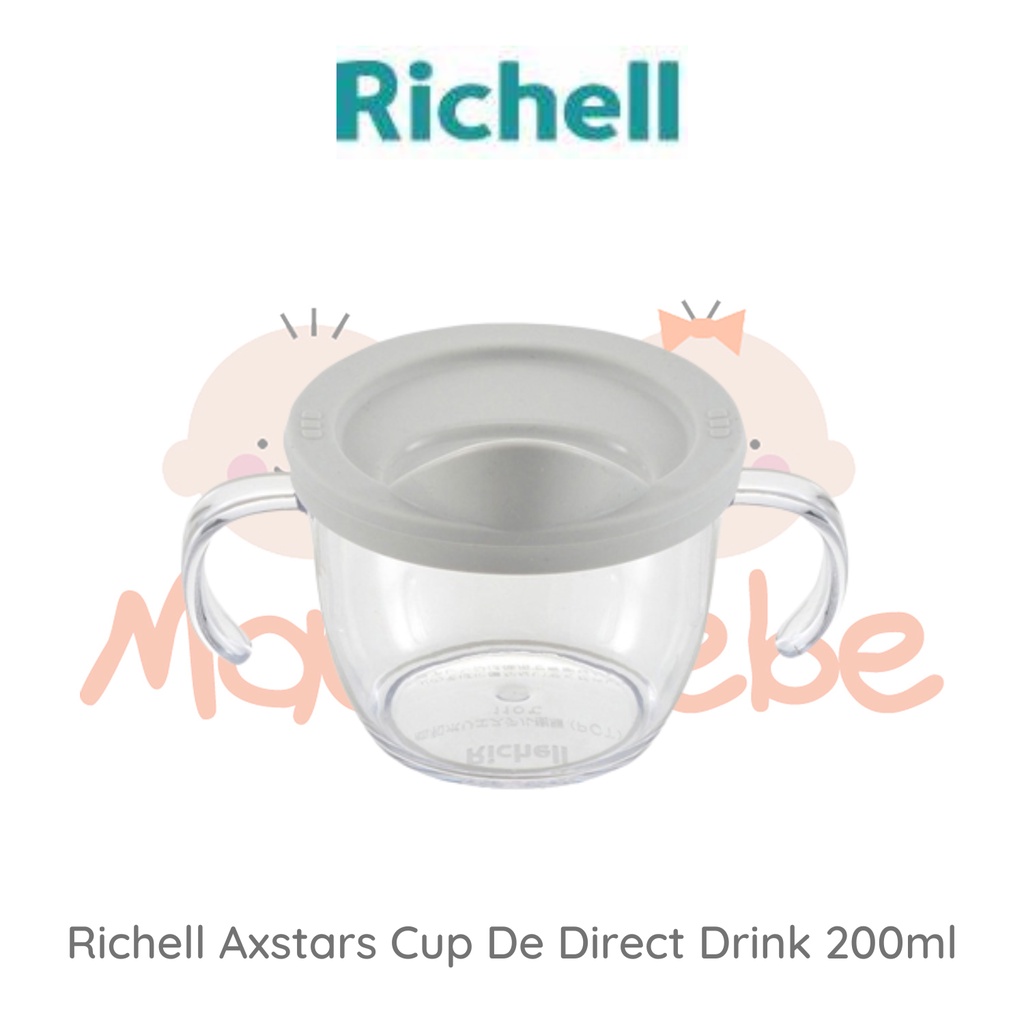 Richell Axstars Cup de Direct Drink Mug Cangkir Minum Anak 7m+ 150ml