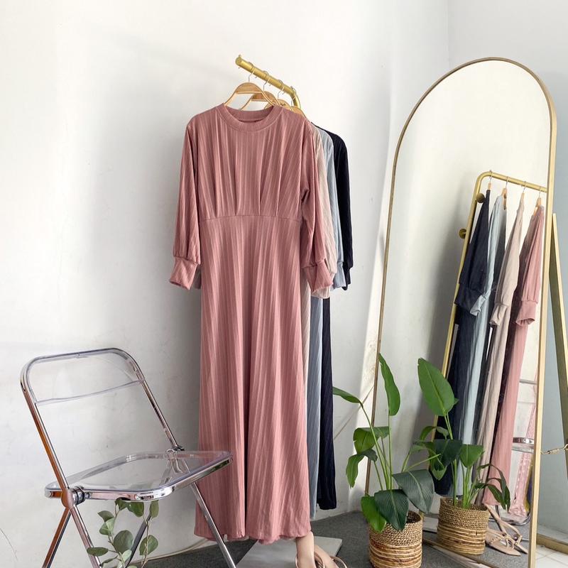 VS - Cyra gamis muslim wanita hornet knit wanita
