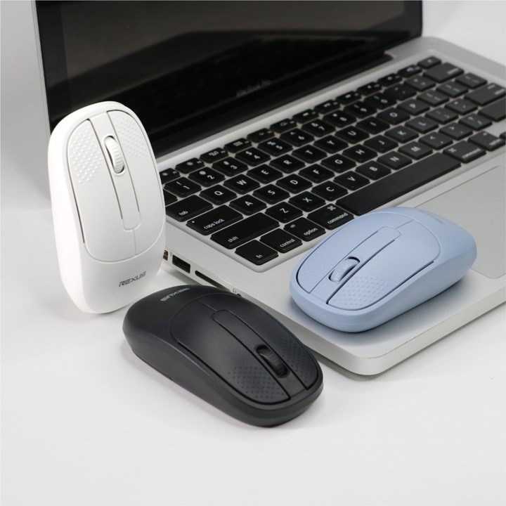 Mouse Wireless Rexus Q5 Silent Click Office Mouse