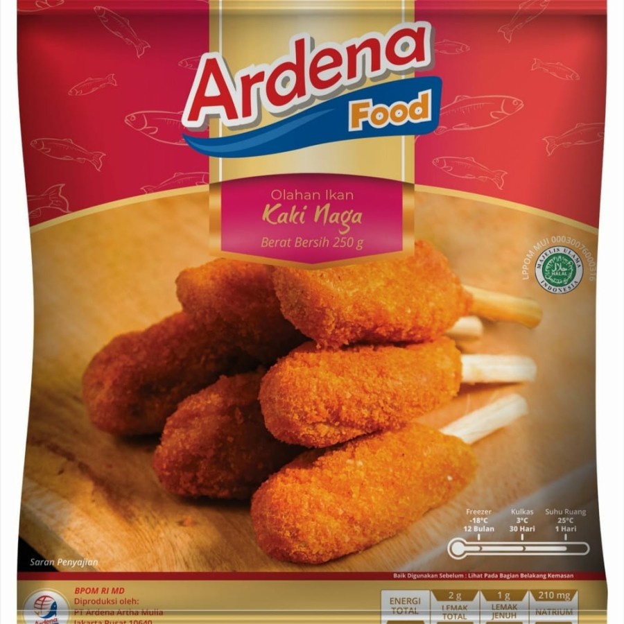 Ardena Kaki Naga 250gr / Kakinaga Frozen