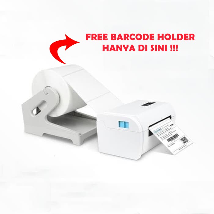 BARCODE PRINTER ALAMAT LABEL PRINTER SHARKPOS LP-9200U FREE BARCODE HOLDER 110MM /A6 USB BLUETOOTH LP 9200 STICKER RESI JNE JNT LP9200