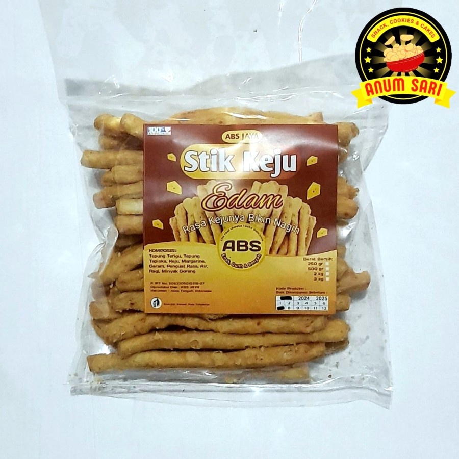 

Cheese Stik Keju EDAM 250 Gram - Anum Sari