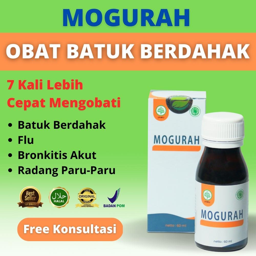Mogurah Obat Batuk Berdahak - Obat Batuk Berdahak Anak - Pembersih Paru Paru - Obat Batuk Berdahak D