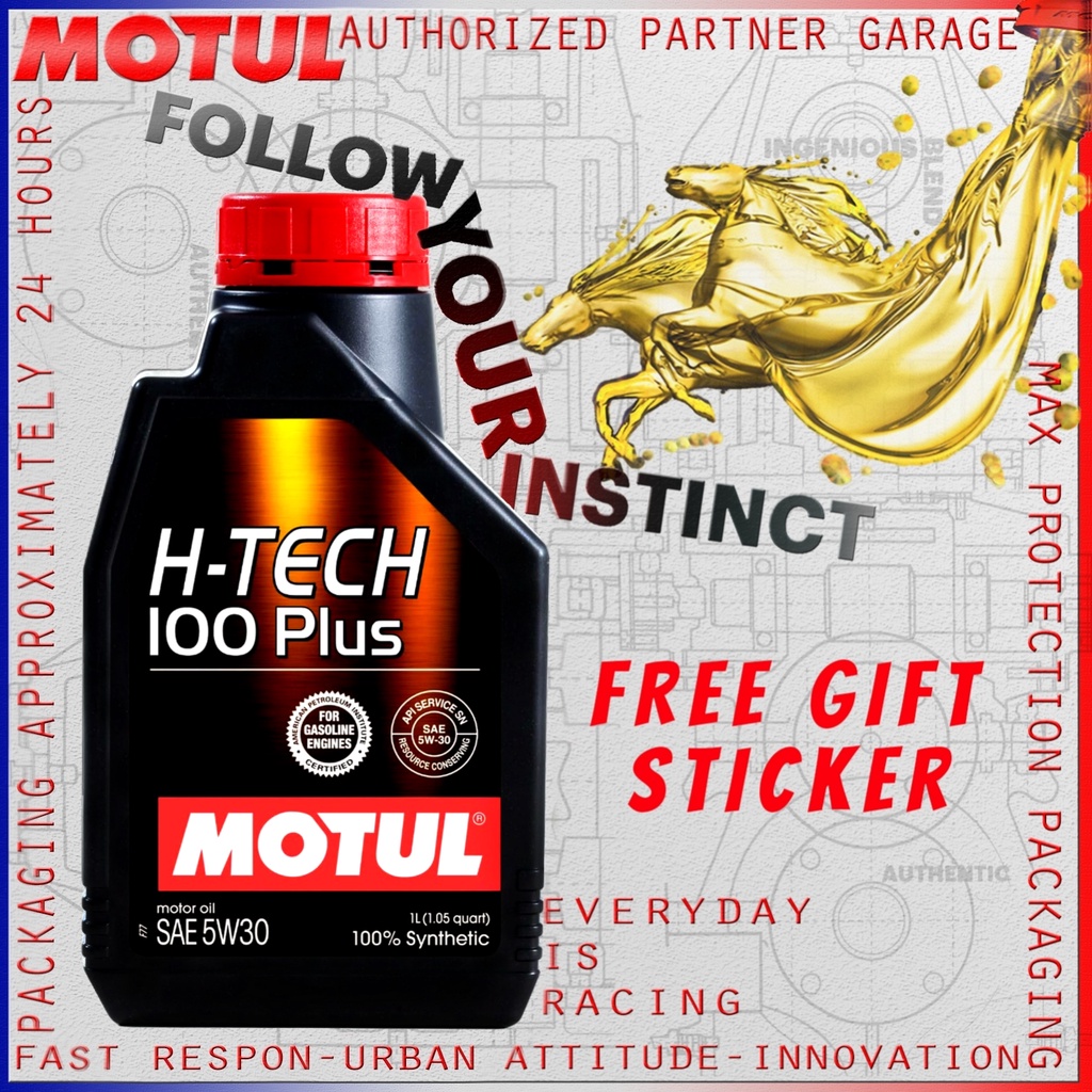 MOTUL H-TECH 100 PLUS 5W30 SN 1L