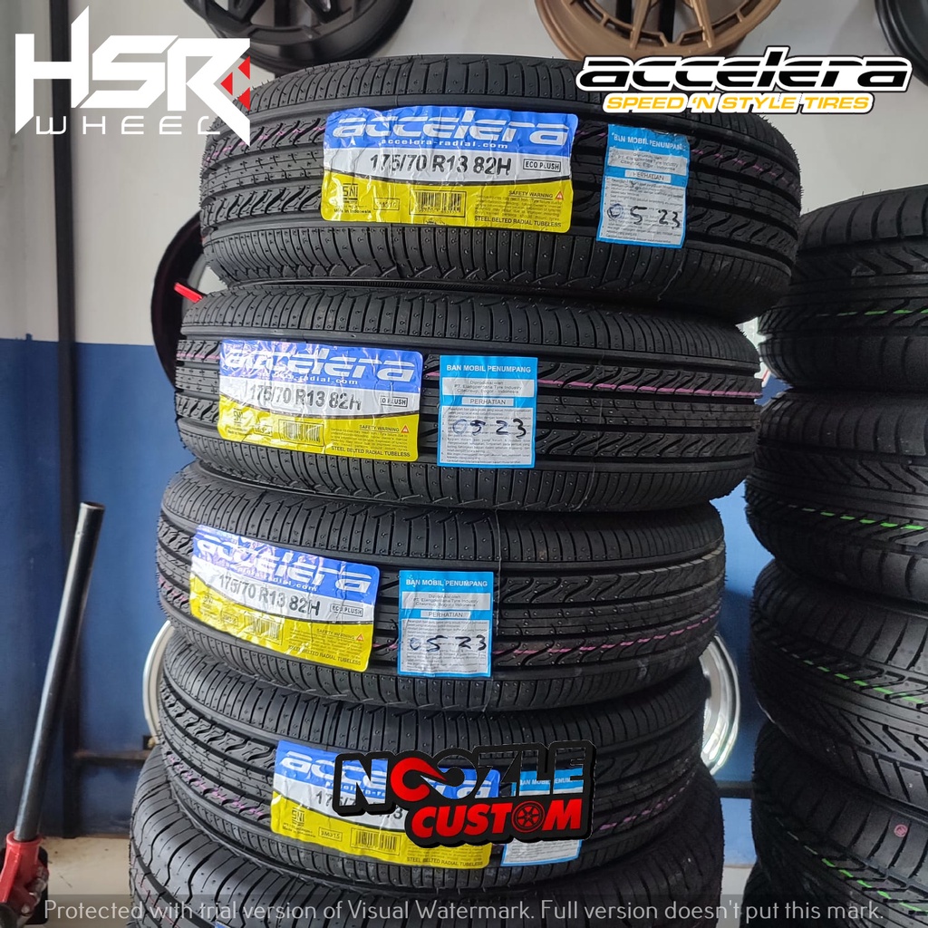 Ban Mobil Ring 13 Tubeless Ban ACCELERA ECO PLUSH 175 70 R13 Murah Gratis Pasang Daerah Madiun Bukan