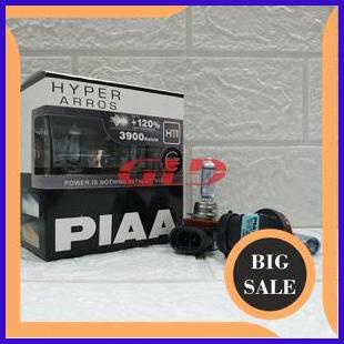 BOHLAM LAMPU HALOGEN H11 12V 55W 3900K - PIAA HYPER ARROS 1M4R23 perkakas