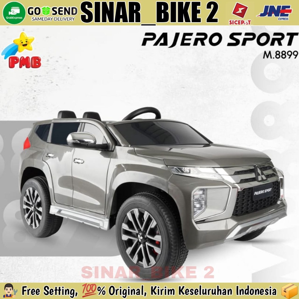 Mobil Aki PAJERO SPORT PMB M 8899 Remote Control Mainan Anak