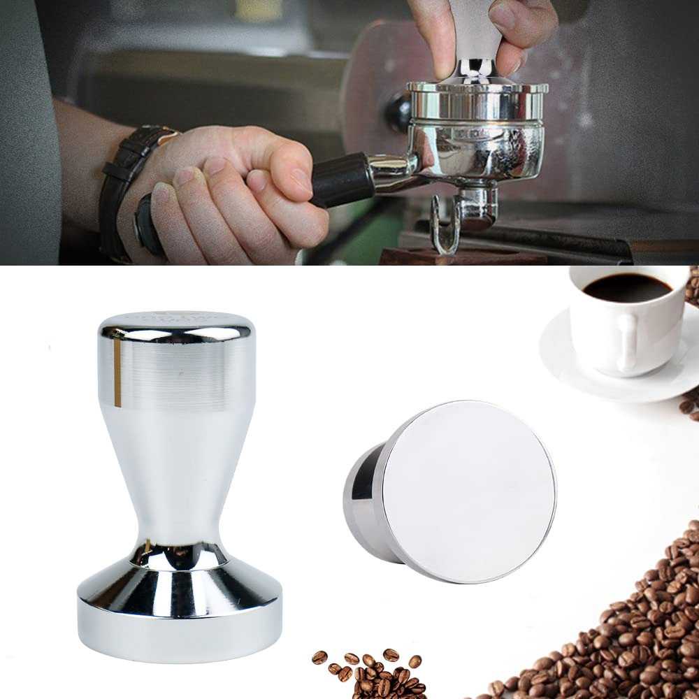 (BISA COD) FTIHSHP  Tamper Kopi Espresso Flat Stainless Steel 51mm - SS51