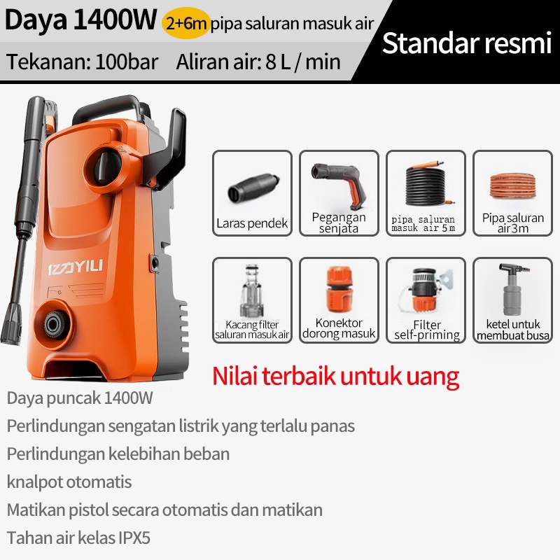 Mesin Cuci Steam Mobil dan Motor /Alat steam cuci motor &amp; mobil / Pressure Washer