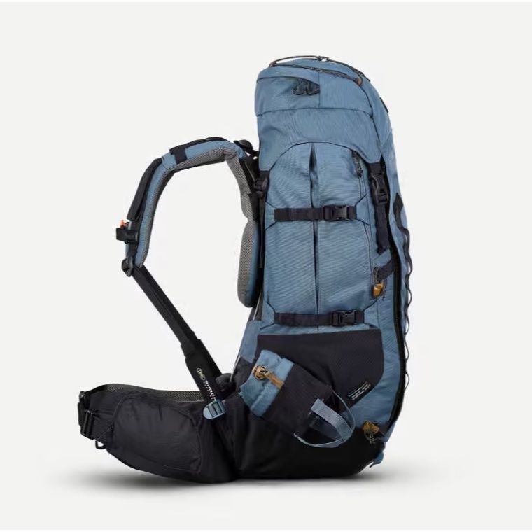 FORCLAZ Trek 900 Tas Ransel Gunung 50L+10L Trekking Nyaman Dibawa