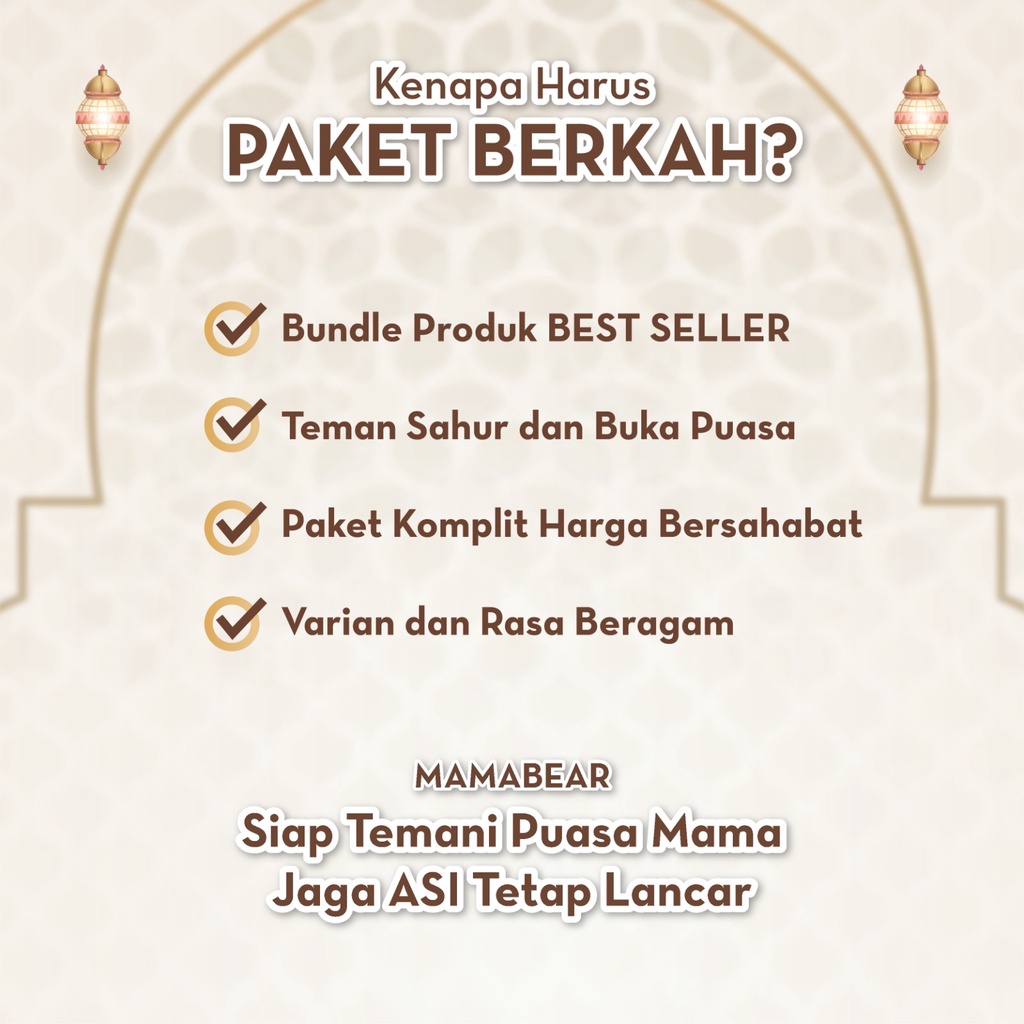 BUNDLE MAMABEAR PAKET BERKAH