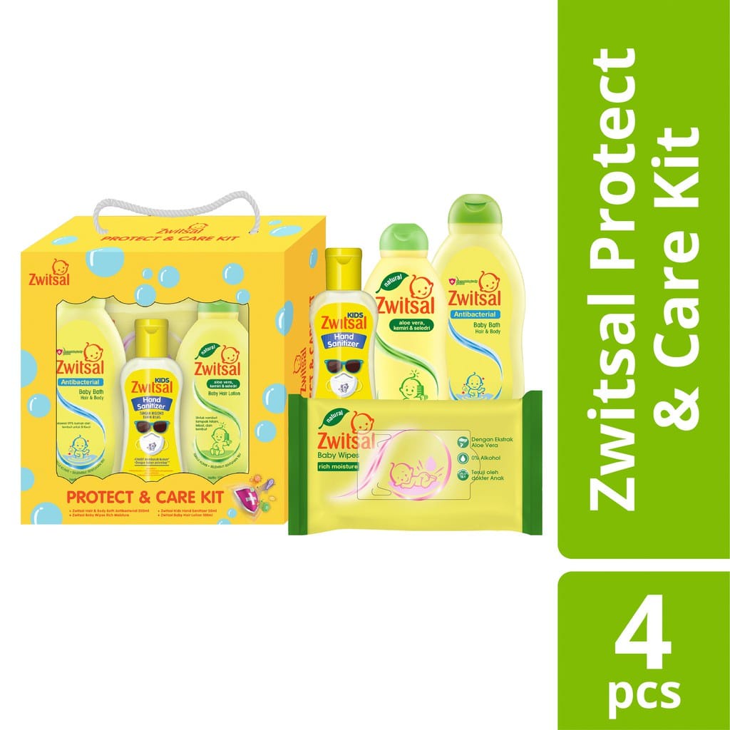 Zwitsal Protect &amp; Care Kit - Hampers Bay / Set Perawatan Bayi