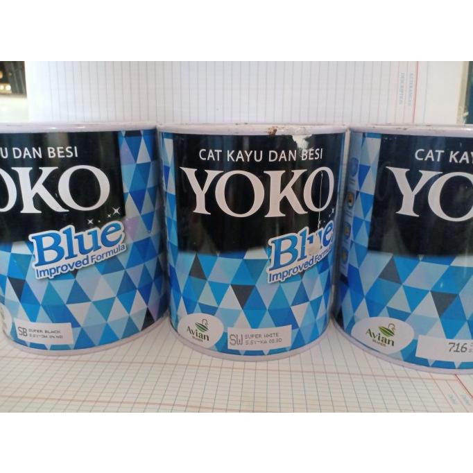 Sale Cat Besi Dan Kayu Yoko Avian 1Kg Termurah