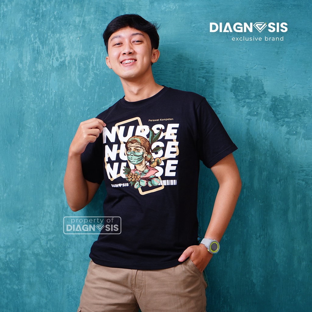 Kaos Perawat Kompeten - Black Nurse Diagnosis Original