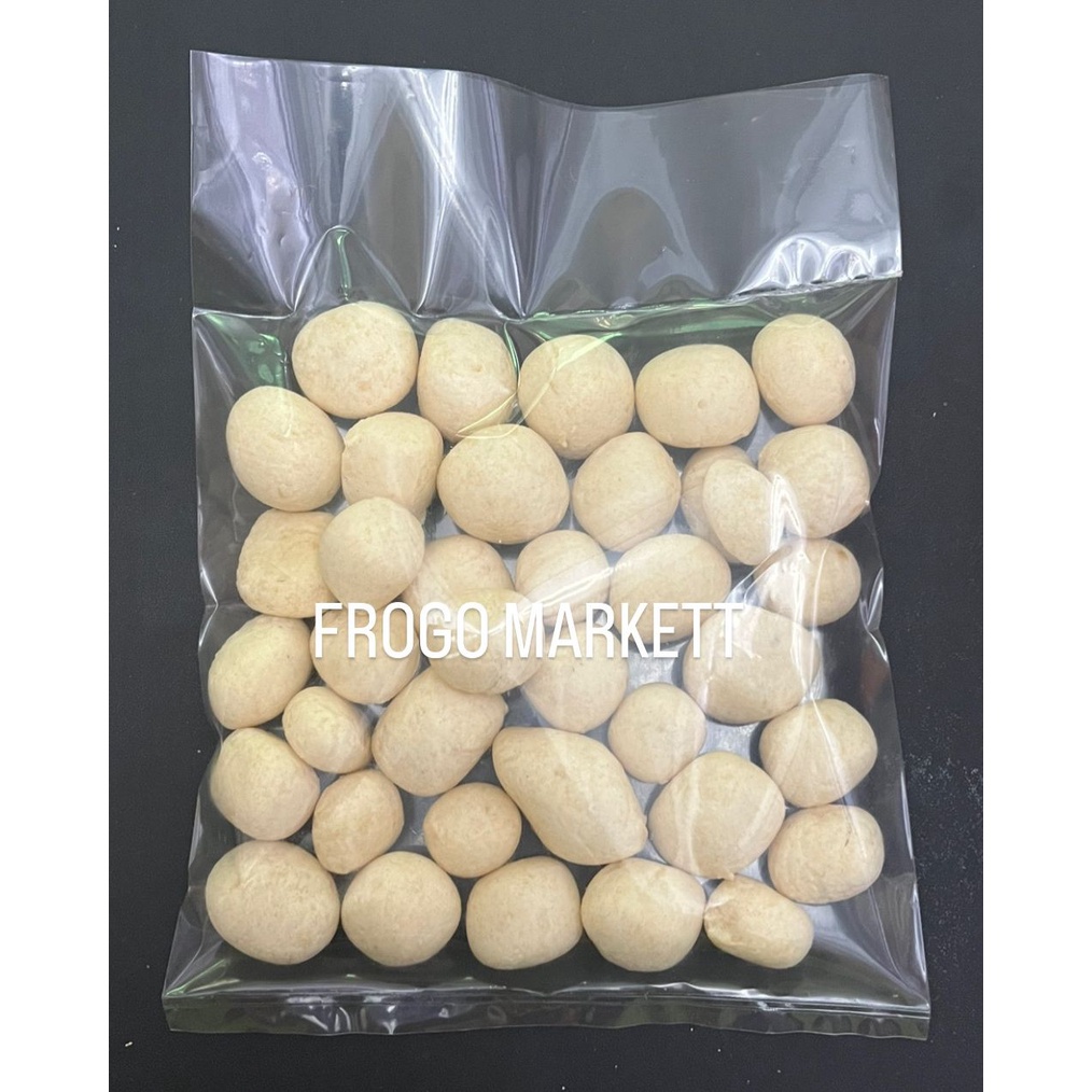 Kerupuk Bulat Getas, Getes Asli Bangka Cap Lima Roda 50gr