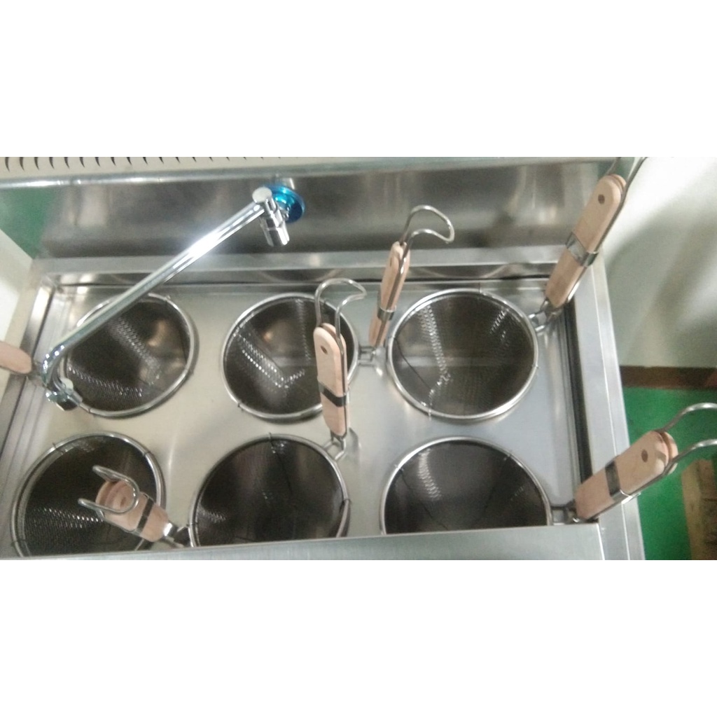 

Noodle Boiler 6 holes. Perebus mie 6 lobang. VTS-TN6A