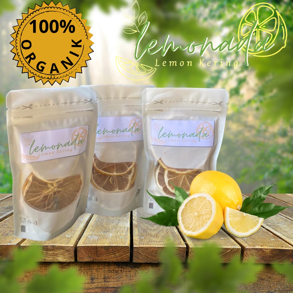 

Lemon Kering Premium Lemonada 100% ORGANIK & Tidak Gosong Cocok Untuk Diet & Menjaga Kesehatan [10 gr]