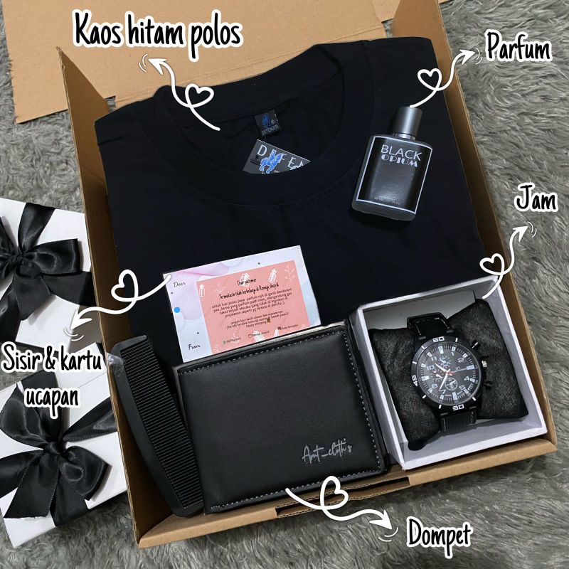 

(bisa cod) hampers kado ulang tahun vowok / gift box / hadiah cowok / kado wisuda / Kado anniversary