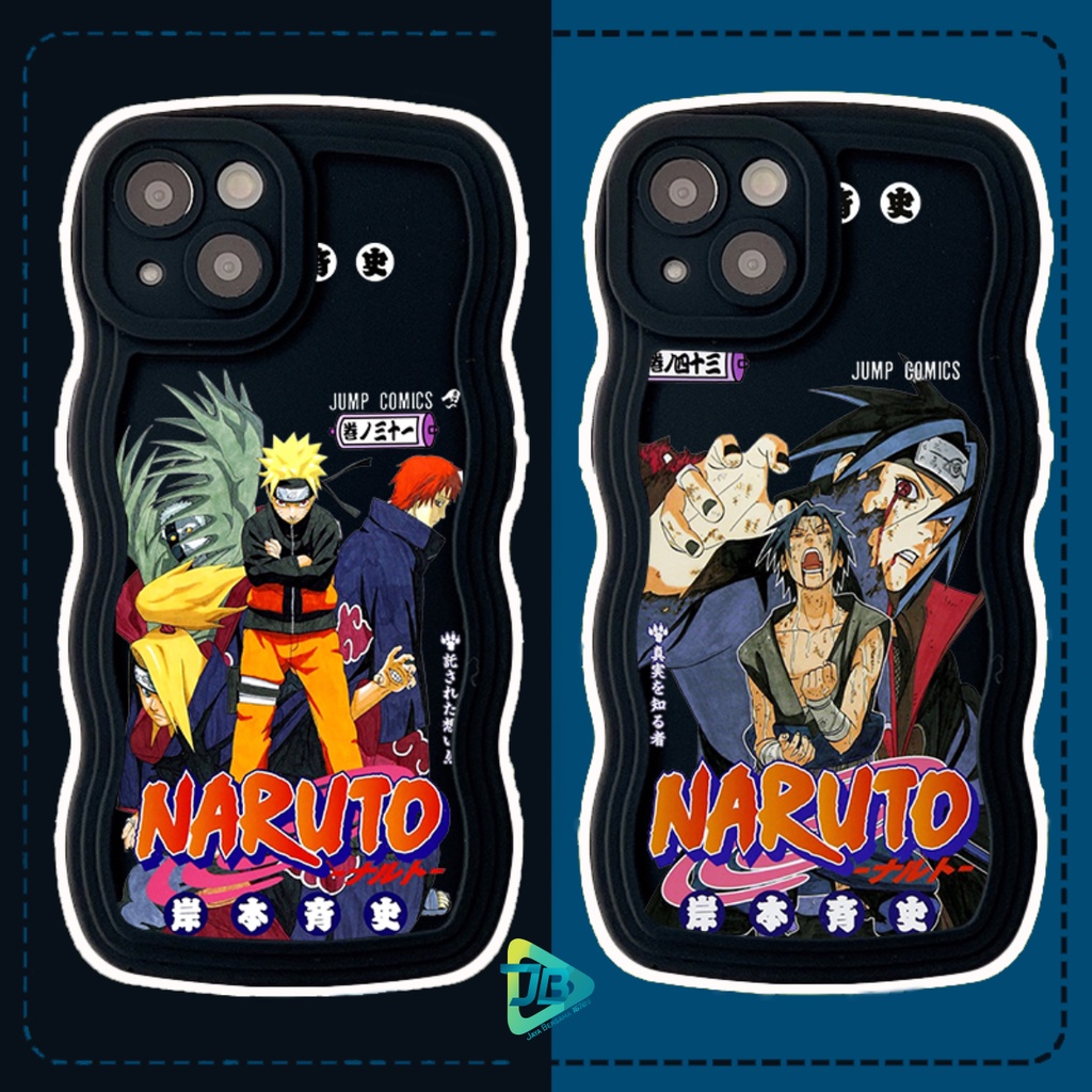 CUSTOM SOFTCASE SILIKON GELOMBANG WAVY CUSTOM NARUTO FOR REALME C2 5 5I 5S C3 8 PRO 8I 9 PRO PLUS 10 C11 C12 C25 C15 C17 7I C20 C21Y C25Y C30 C31 C33 C35 NARZO 50A 50I PRIME JB8283