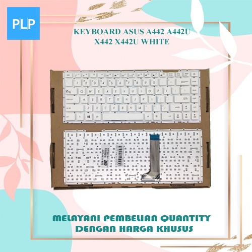 Keyboard Untuk Asus X442 A442 A442U X442U WHITE
