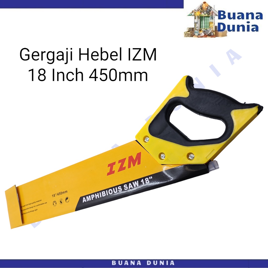Gergaji Hebel IZM 18Inch 450m | Gergaji Bata Ringan | Amphibious Saw