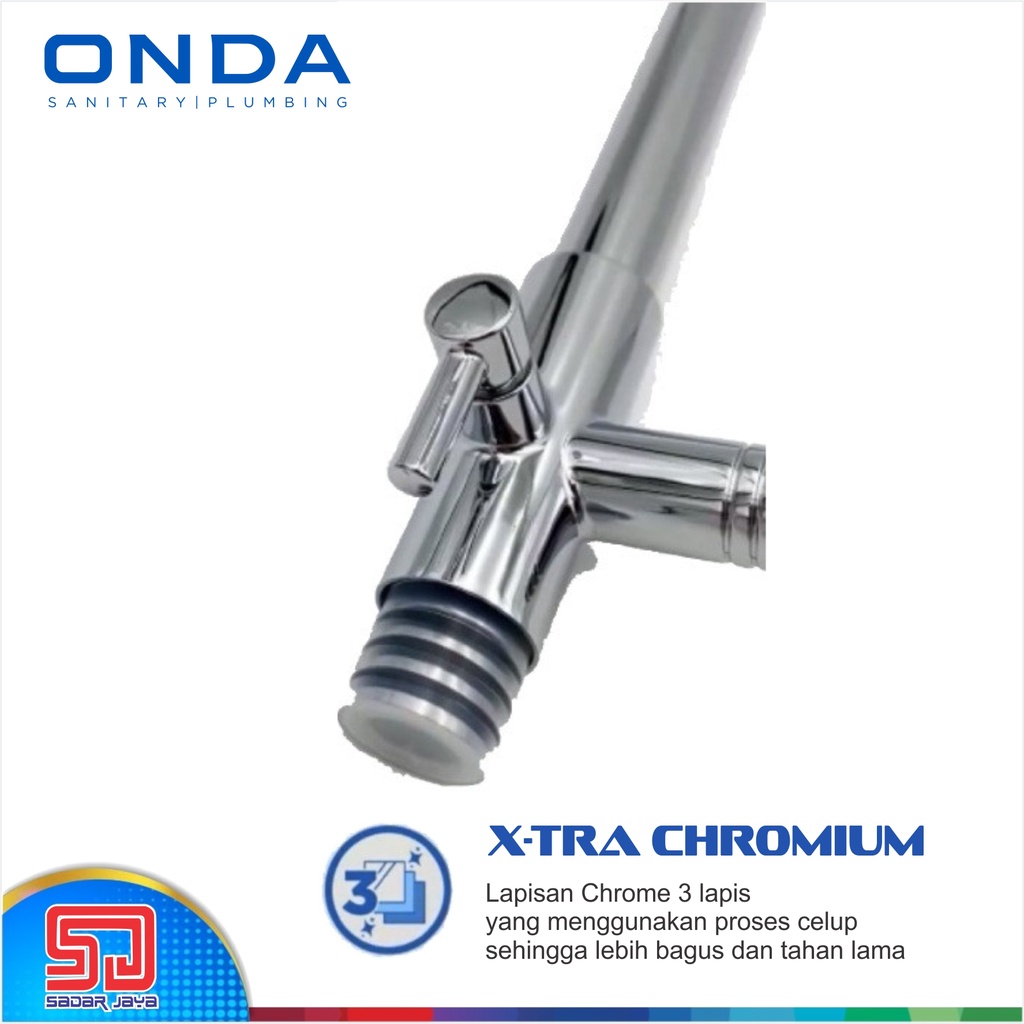 Shower Set ONDA R-FRES Rain Shower Mandi Pancuran Keramas Sower Satu Set Tempel