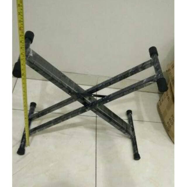 Terlaris Stand Kaki Untuk Keyboard Yamaha Stand Piano Techno Casio Stand Double