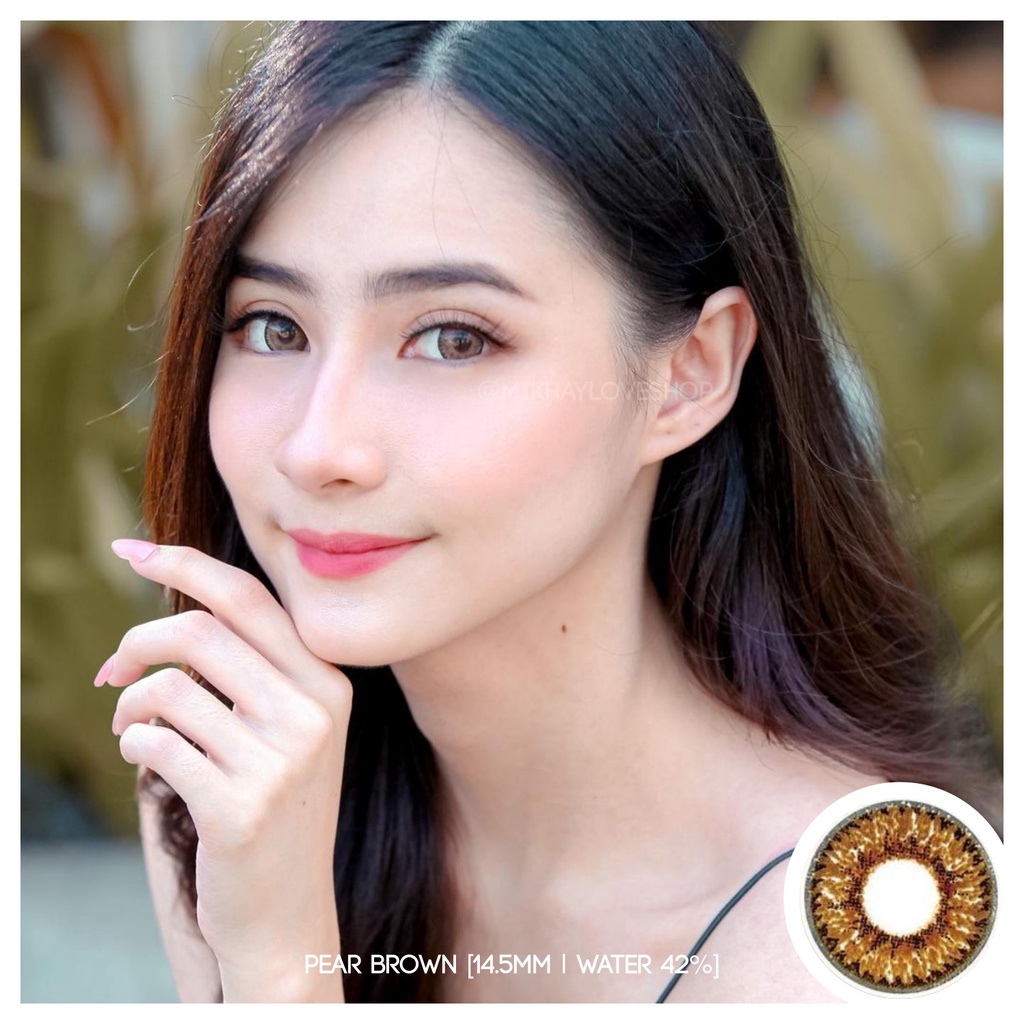 Softlens Pear Brown | Dreamcolor1 [Mikhayloveshop]